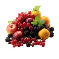 AI generated Fruit, Fruit Png, Fruit With Transparent Background png