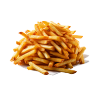 AI generated French fries, French fries png