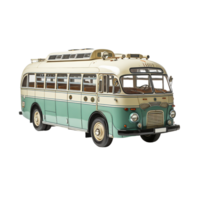 AI generated Bus, Bus With Transparent Background png