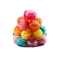 AI generated Candy, Candy With Transparent Background png