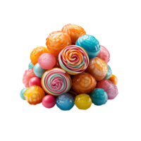 AI generated Candy, Candy With Transparent Background png