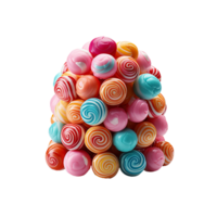 AI generated Candy, Candy With Transparent Background png