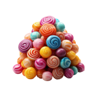 AI generated Candy, Candy With Transparent Background png