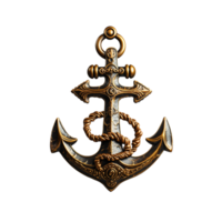 AI generated Anchor, Transparent Background png