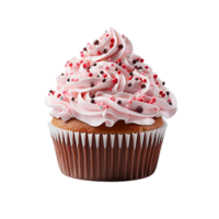 AI generated Cupcake, Cupcake Png, Cupcake With Transparent Background png