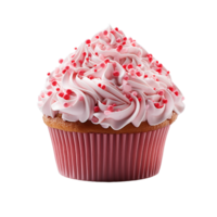 ai generato cupcake, Cupcake png, Cupcake con trasparente sfondo png