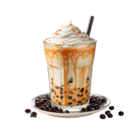 AI generated Bubble Tea, Bubble Tea With Transparent Background png