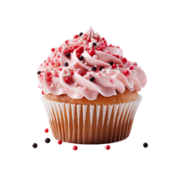 AI generated Cupcake, Cupcake Png, Cupcake With Transparent Background png