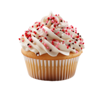 ai generato cupcake, Cupcake png, Cupcake con trasparente sfondo png