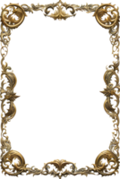 Dragon Border Frame PNG Transparent Background