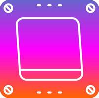 Swtich Glyph Gradient Icon vector