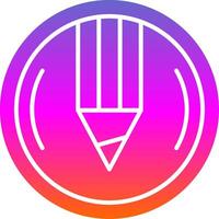 Compose Glyph Gradient Icon vector