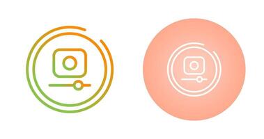 Video Record Button Vector Icon