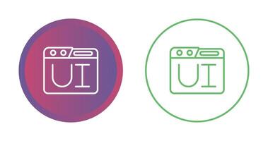 User Interface Vector Icon