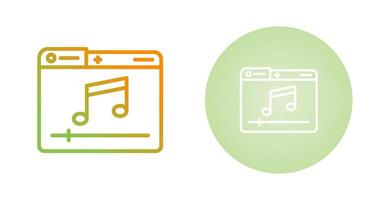 Music Player Vector Icon