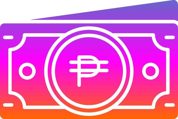 Philippine Glyph Gradient Icon