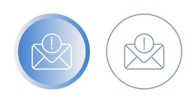 Error Message Vector Icon