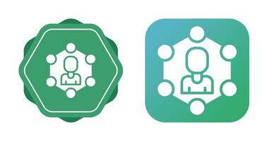 Network Segmentation Vector Icon