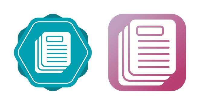 Document Vector Icon