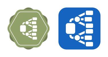 Network Diagram Vector Icon
