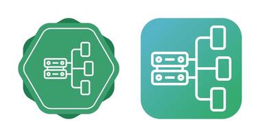 Data Architecture Vector Icon