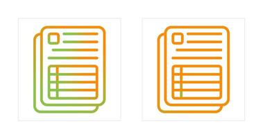 Spreadsheet Vector Icon