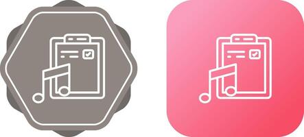 Music File Vector Icon