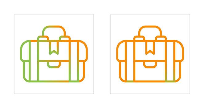 icono de vector de maletín