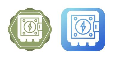 icono de vector de panel eléctrico