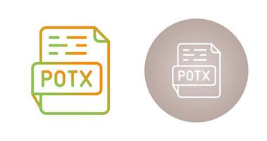 POTX Vector Icon