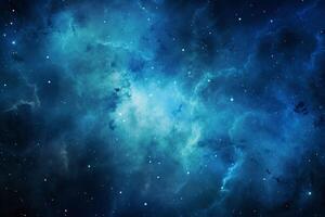 AI generated Night sky with stars and nebula photo