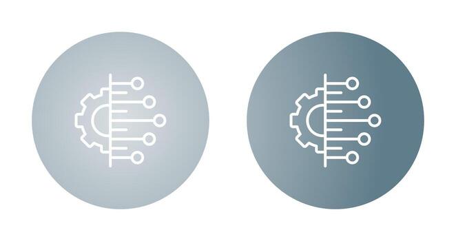 icono de vector de integración de datos