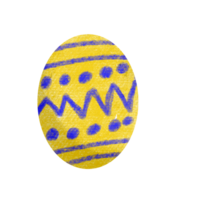 el Pascua de Resurrección huevo dibujo png imagen para fiesta concepto.