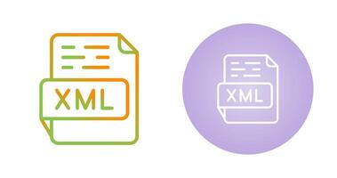 XML Vector Icon