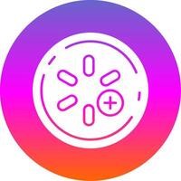 Load more Glyph Gradient Circle Icon vector