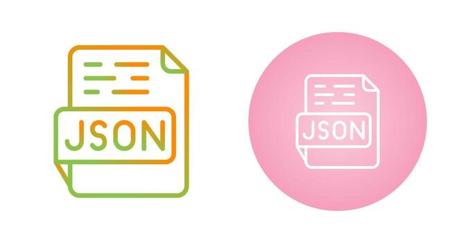 JSON Vector Icon