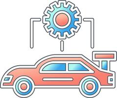 Car Configuration Vector Icon