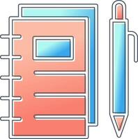 Notebook Vector Icon