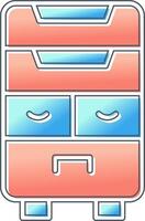 Drawers Vector Icon