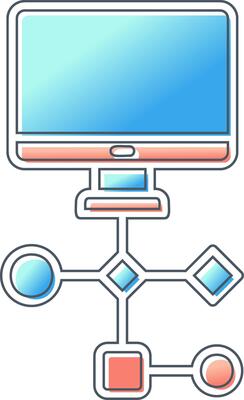 Workflow Vector Icon