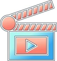 Clapperboard Vector Icon