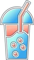 Bubble Tea Vector Icon