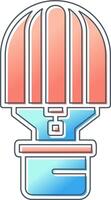 Hot Air Balloon Vector Icon