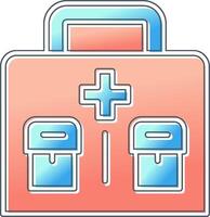 Military First Aid Kit Vector Icon