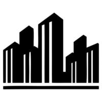 AI generated Real Estate Simple Vector Web Icon