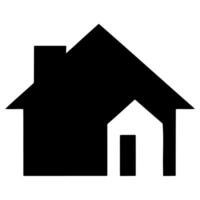 AI generated Real Estate Simple Vector Web Icon