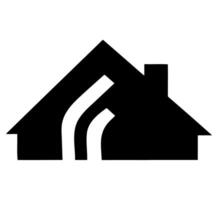 AI generated Real Estate Simple Vector Web Icon