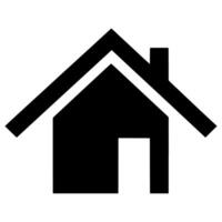 AI generated Real Estate Simple Vector Web Icon