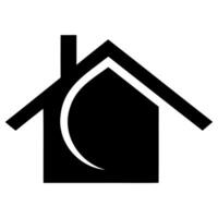 AI generated Real Estate Simple Vector Web Icon