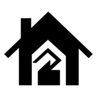 AI generated Real Estate Simple Vector Web Icon